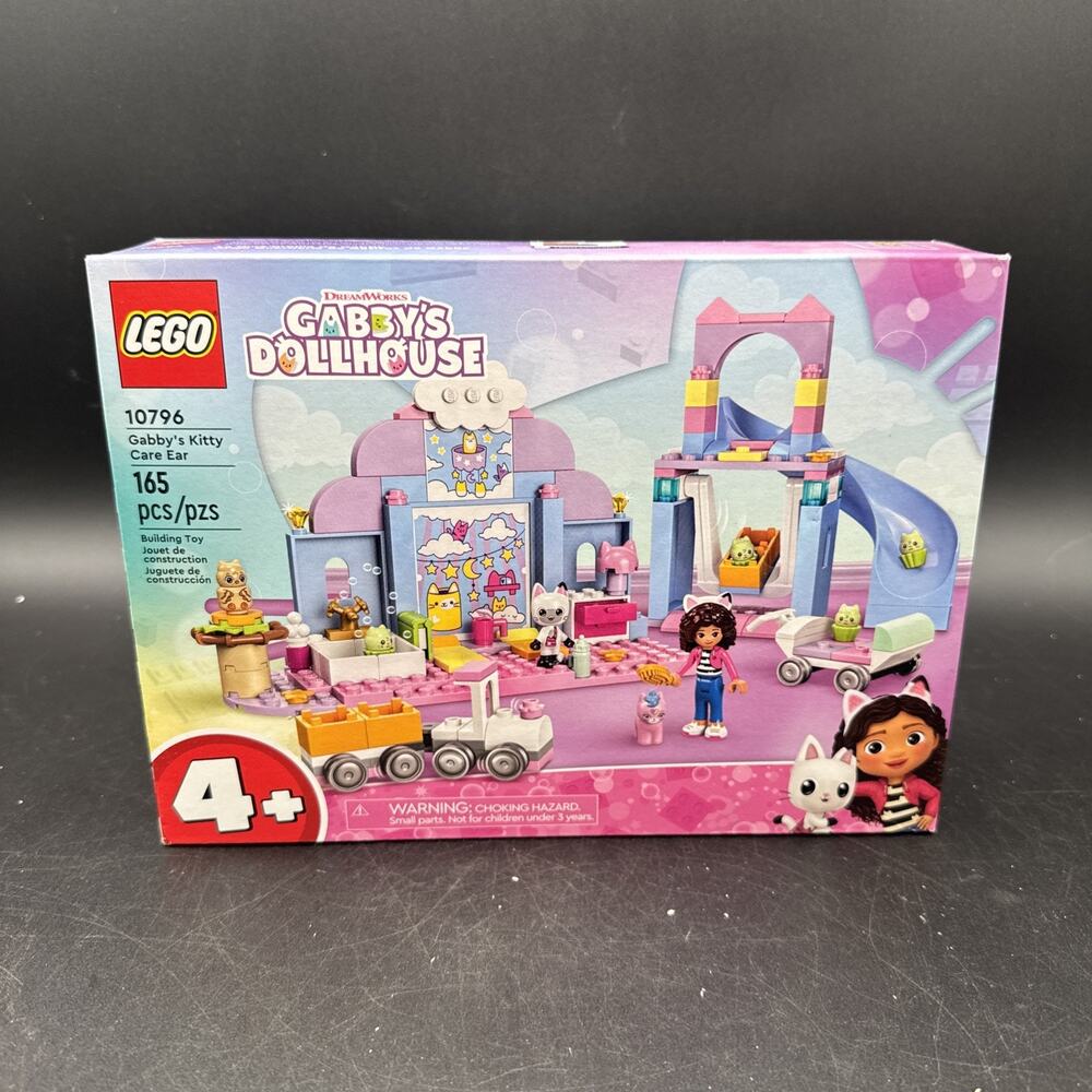 LEGO ® Gabby's Dollhouse Gabby’s Kitty Care Ear 10796 Ages 4+ Brand New In Box